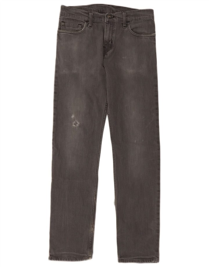 Męskie jeansy Carhartt, rozmiar 30 W30 L32, szara bawełna