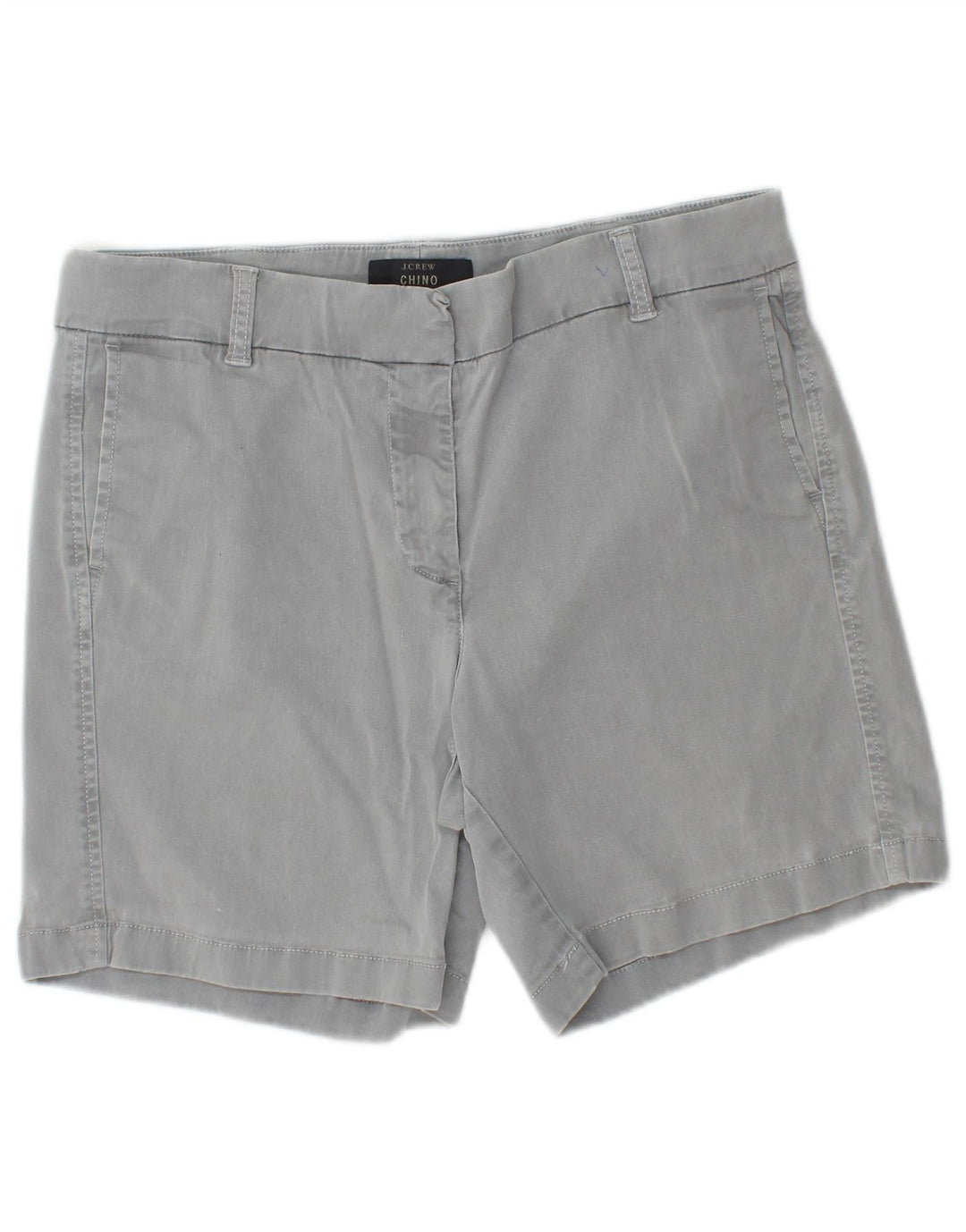 Damskie spodenki Chino J. CREW US 8 Medium W30, szara bawełna