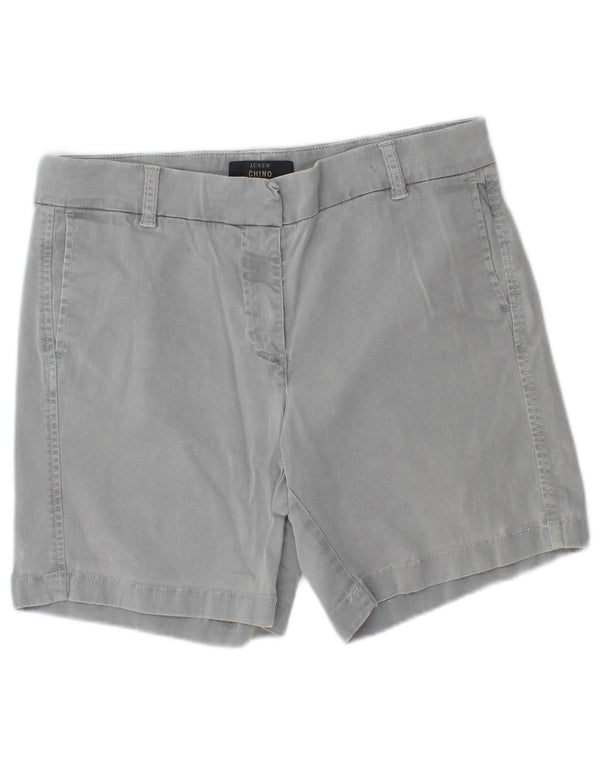 Damskie spodenki Chino J. CREW US 8 Medium W30, szara bawełna