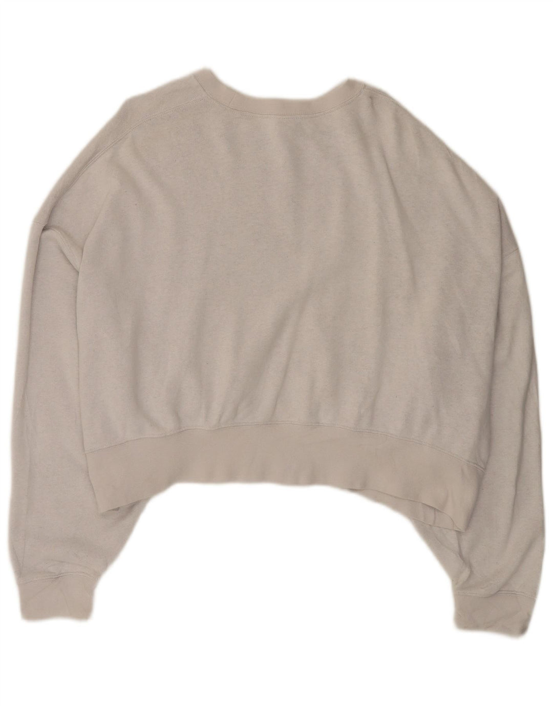 Damska bluza dresowa NIKE Crop Oversize UK 14, średnia szara bawełna