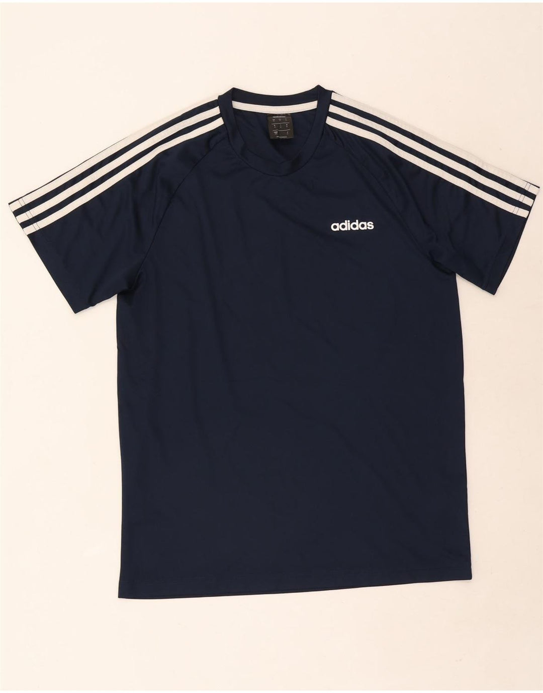Adidas Męska koszulka Climalite Top Medium Granatowy Poliester