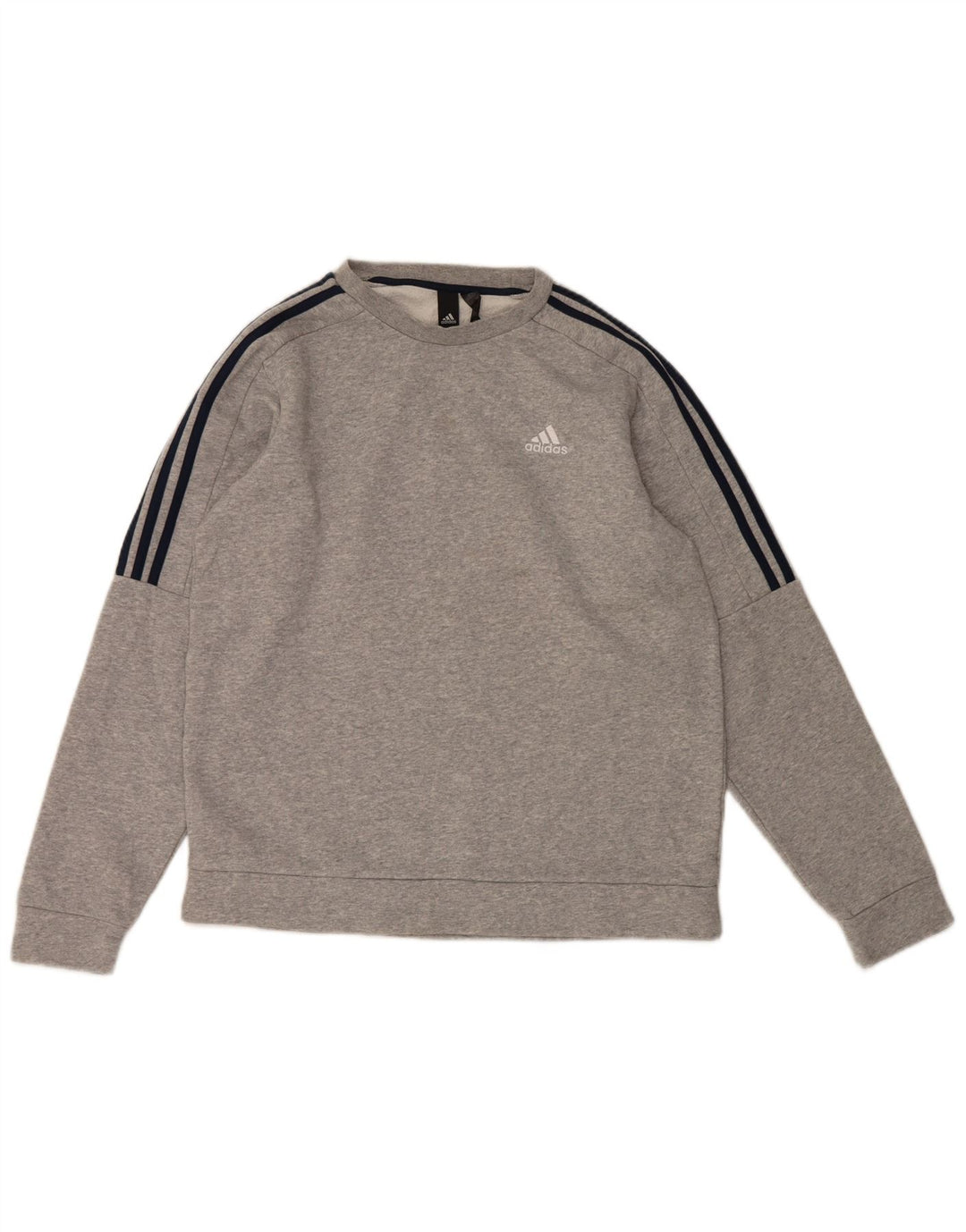 Bluza męska Adidas, średnia szara bawełna