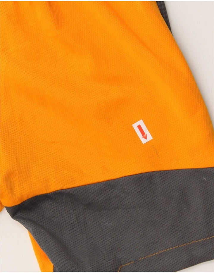 NIKE Boys Dri Fit Sport Shorts 5-6 Years Medium  Orange Colourblock Vintage Nike and Second-Hand Nike from Messina Hembry 