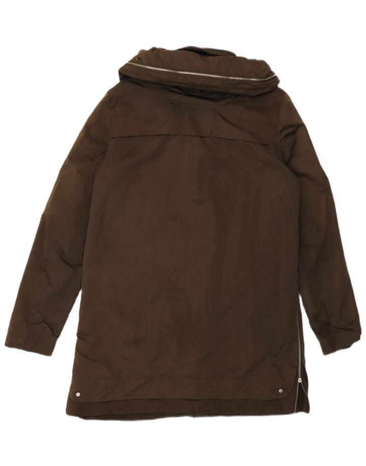 Damska kurtka typu parka oversize z kapturem Zara UK 10 Small Khaki