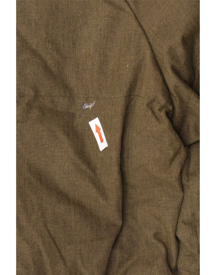 Męska ocieplana kurtka z kapturem Fred Perry UK 38 Medium Khaki