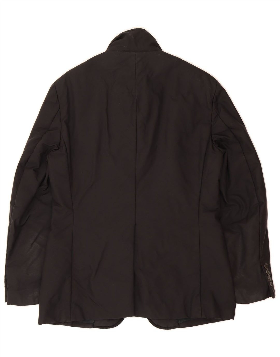 REFRIGIWEAR Mens Windbreaker Jacket IT 48 Medium Black Nylon Vintage Refrigiwear and Second-Hand Refrigiwear from Messina Hembry 