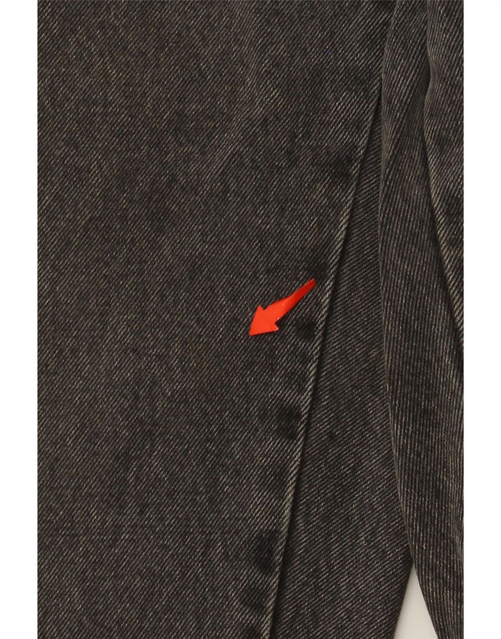 Dżinsy damskie VINTAGE zwężane W32 L30 szare