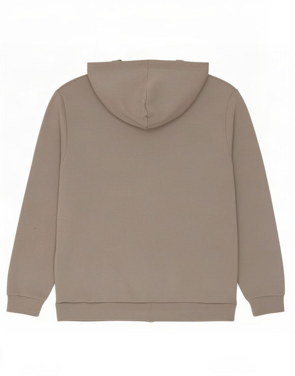 Męski sweter z kapturem i zamkiem Oakley o regularnym kroju, 2XL, szara bawełna
