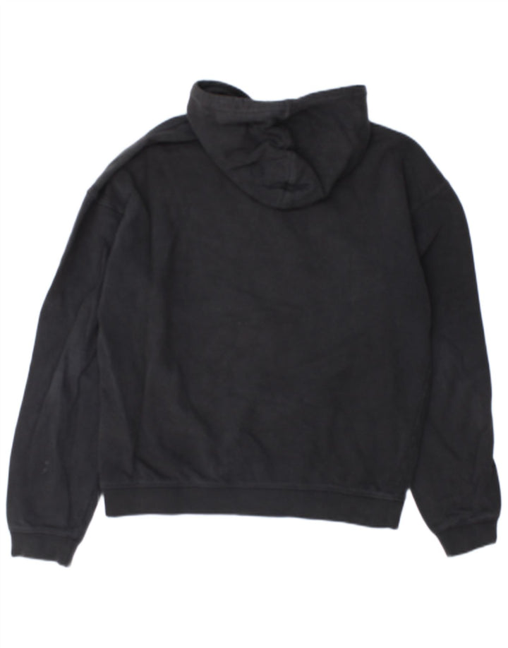 Męski sweter z kapturem i grafiką Calvin Klein, mały, szary, bawełniany