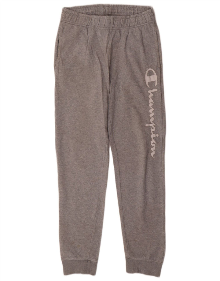 Damskie spodnie dresowe Champion Graphic Joggers UK 10 Small Grey