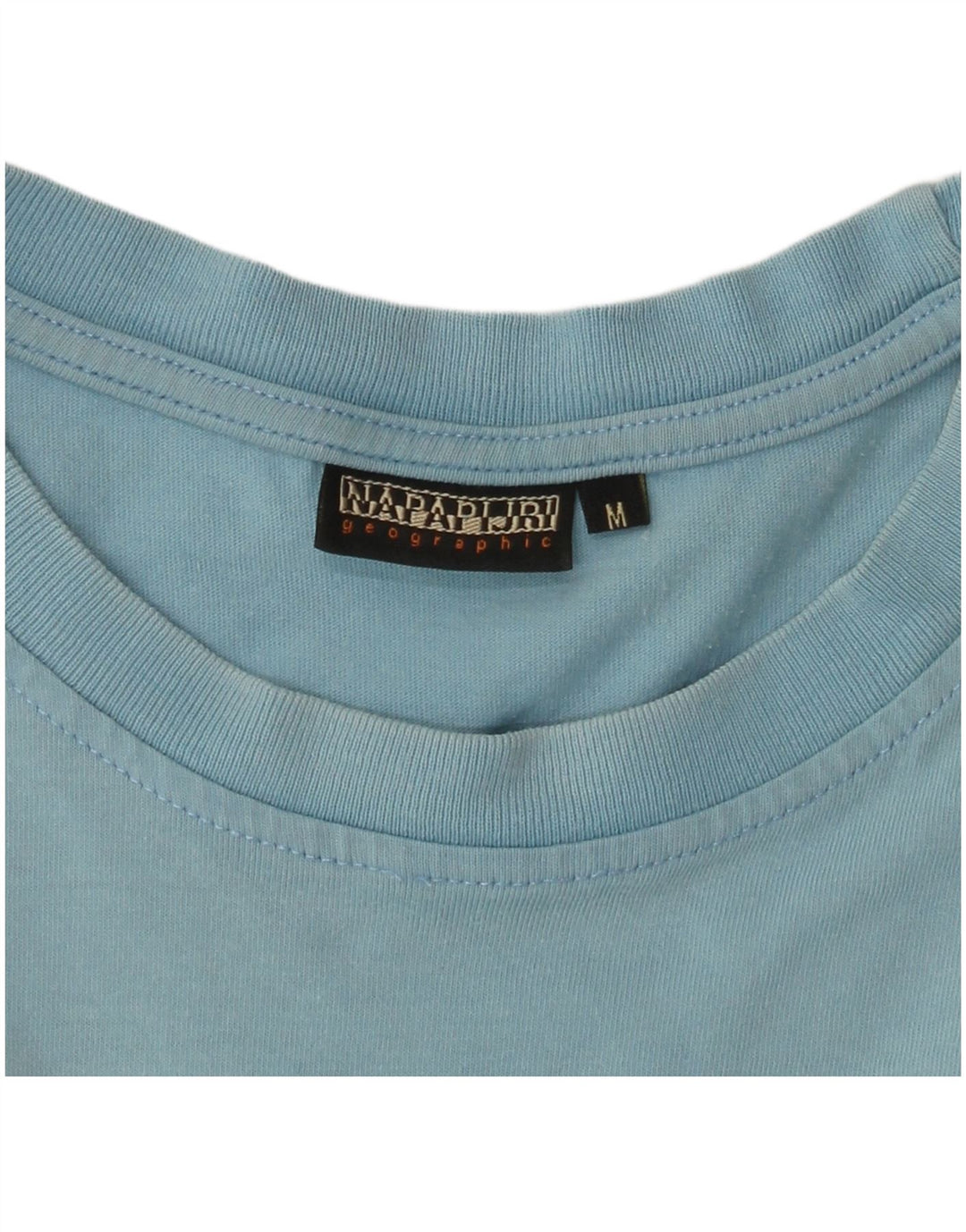 Męski T-shirt z grafiką NAPAPIJRI, średni niebieski