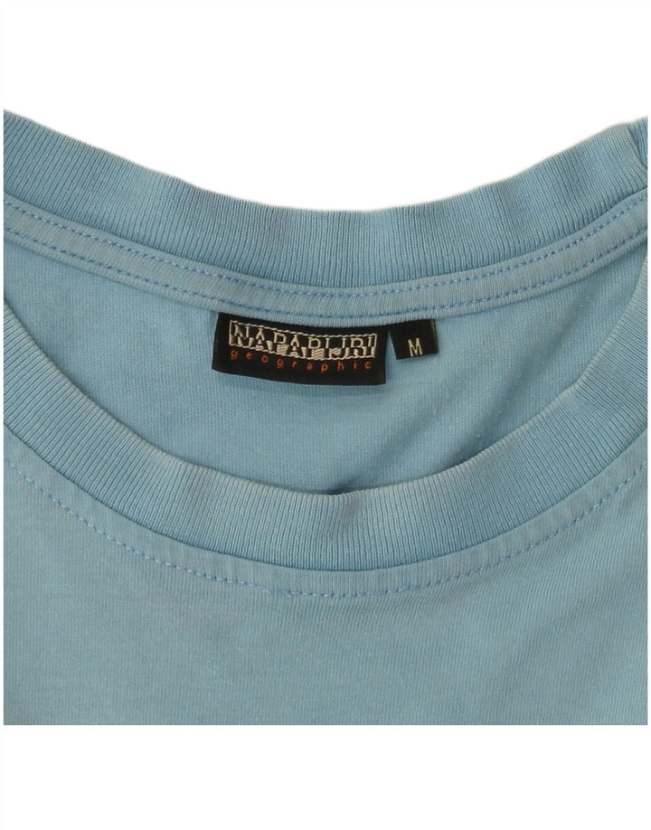 Męski T-shirt z grafiką NAPAPIJRI, średni niebieski
