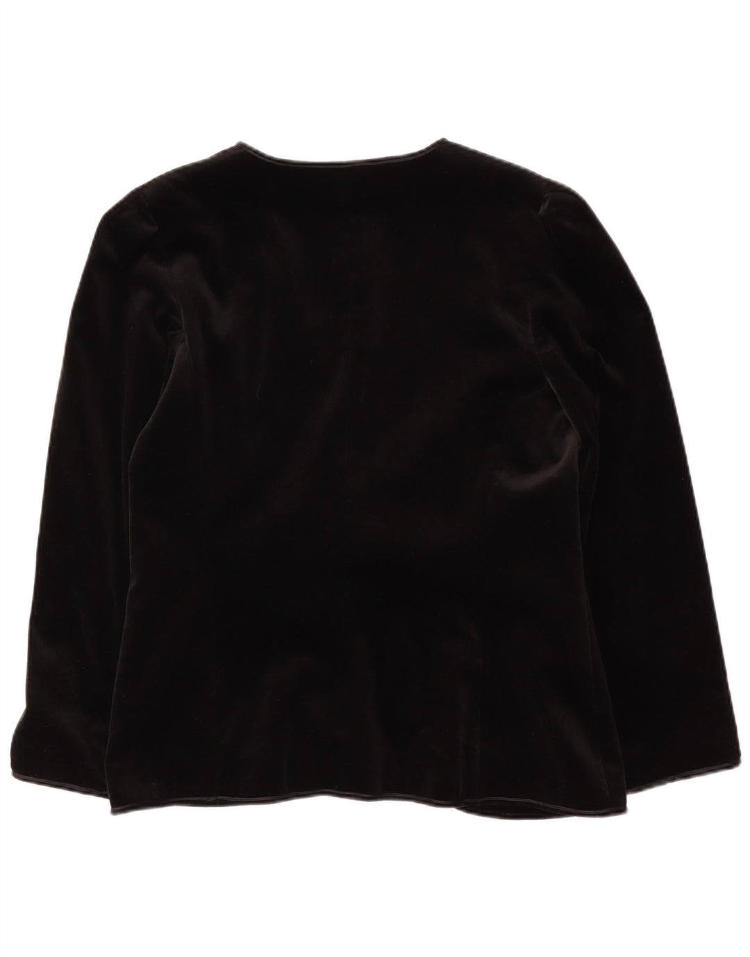 Damska marynarka z odkrytymi aksamitami Your Sixth Sense EU 42, duża, czarna