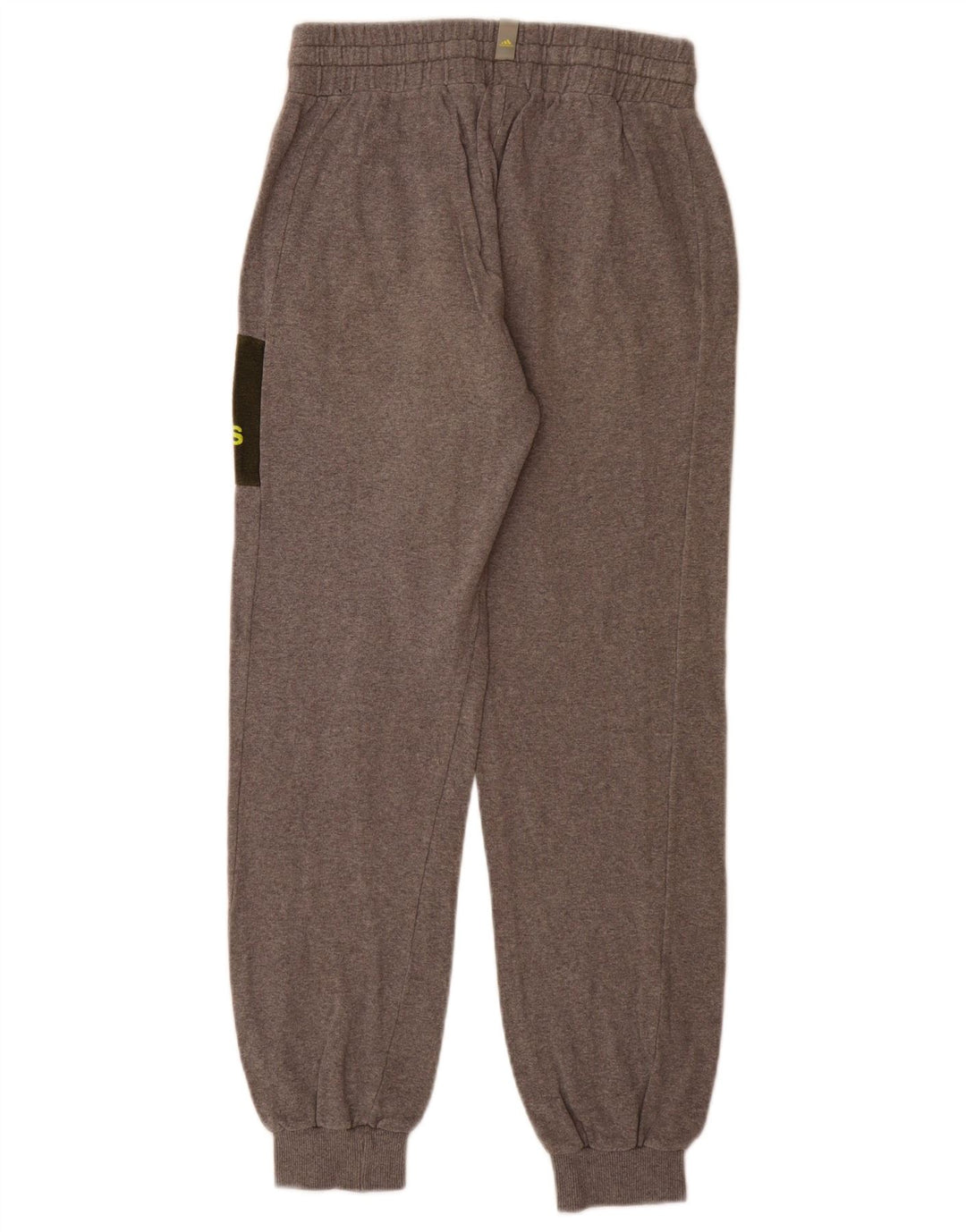 Adidas Męskie Spodnie Dresowe Joggery UK 36/38 Małe Szare Bawełniane