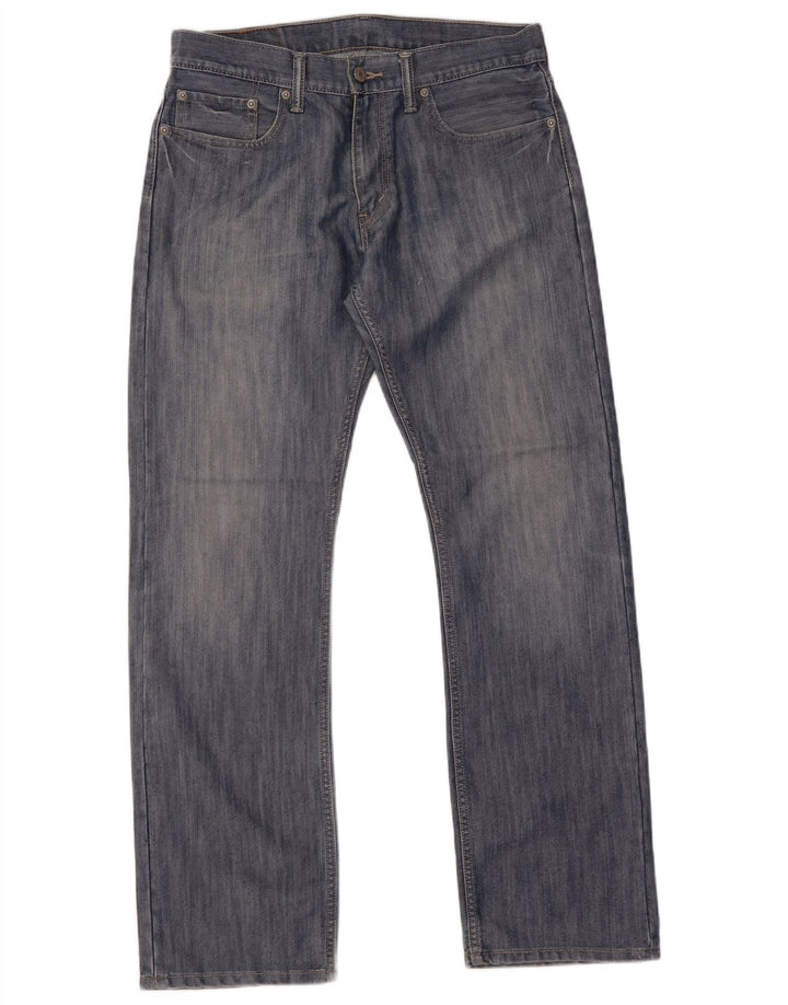 Męskie jeansy Levi's 514 Bootcut W33 L32 Niebieska bawełna