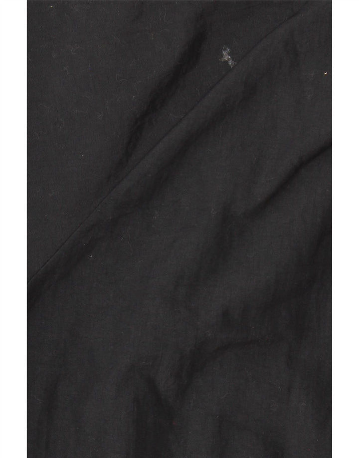 Męska kurtka dresowa REEBOK, mała, czarna, z poliestru w blokach kolorów