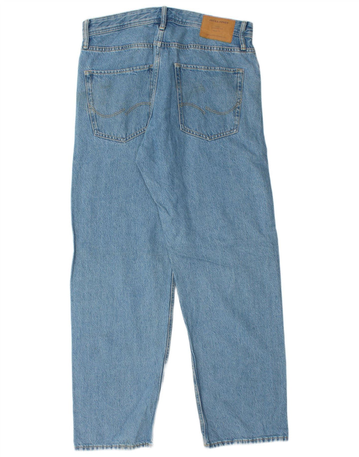 Luźne dżinsy męskie Jack & Jones Eddie W32 L32 Niebieskie bawełniane