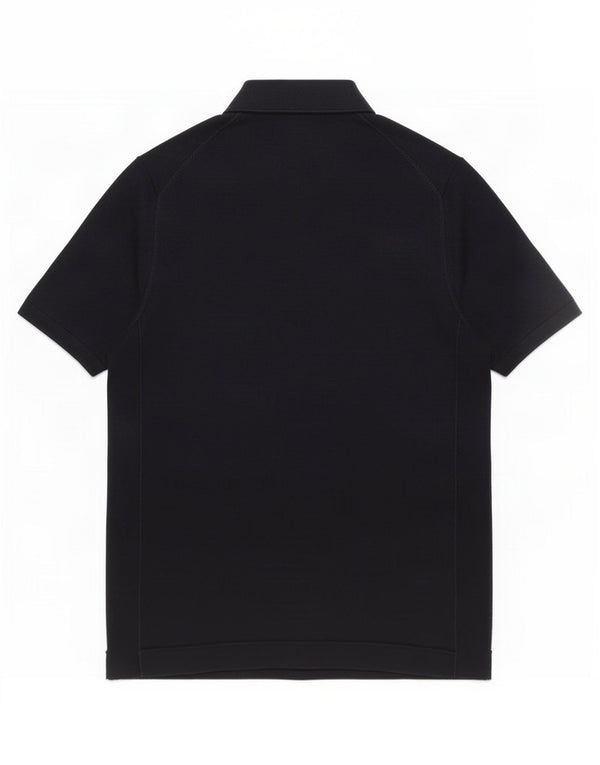Męska koszulka polo Massimo Dutti, duża, granatowa