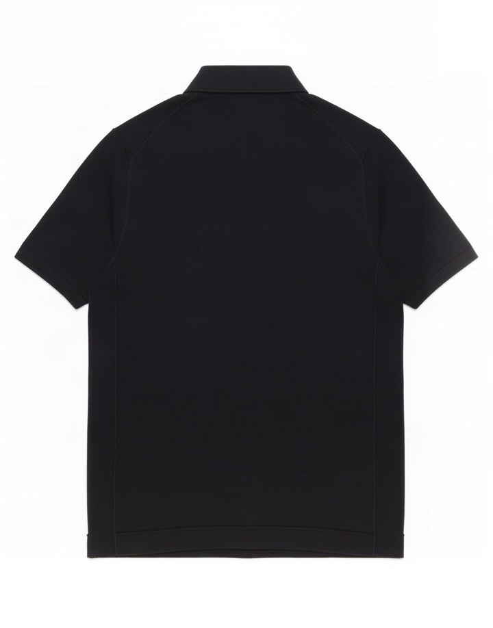 Męska koszulka polo Massimo Dutti, duża, granatowa