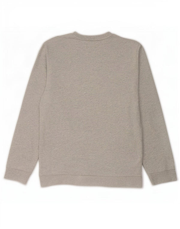 Męska bluza z grafiką Polo Ralph Lauren, duża, szara, nakrapiana bawełna