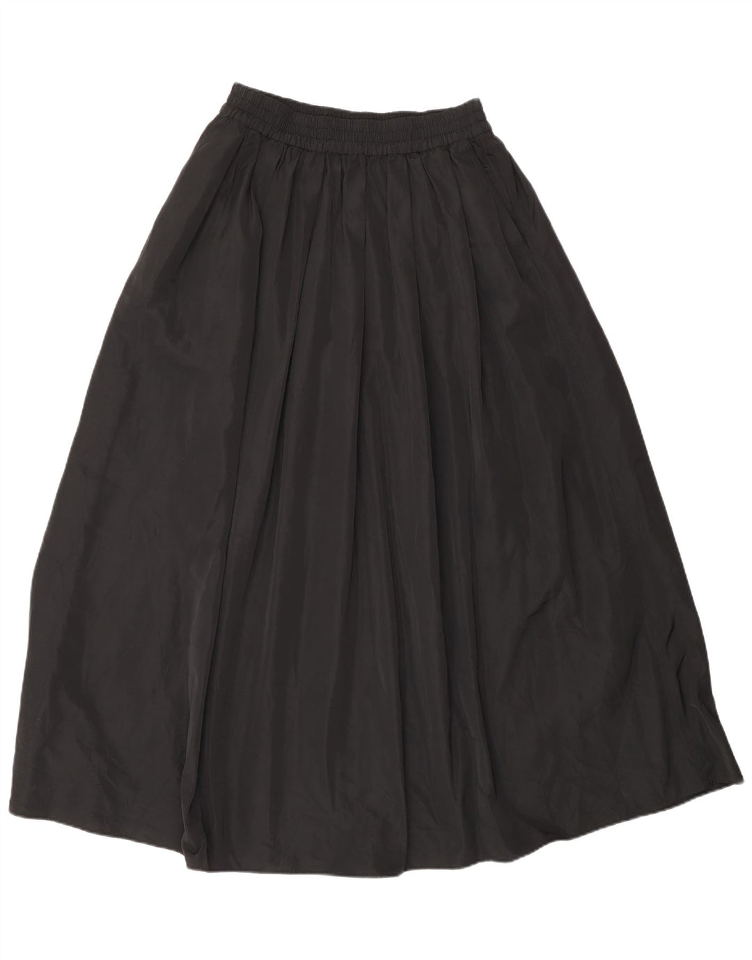 Damska rozkloszowana spódnica Zara XS W30 Czarny poliester