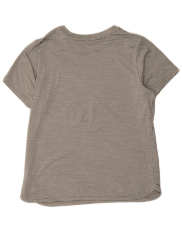 T-shirt męski Puma Top, średni szary, nakrapiany poliester