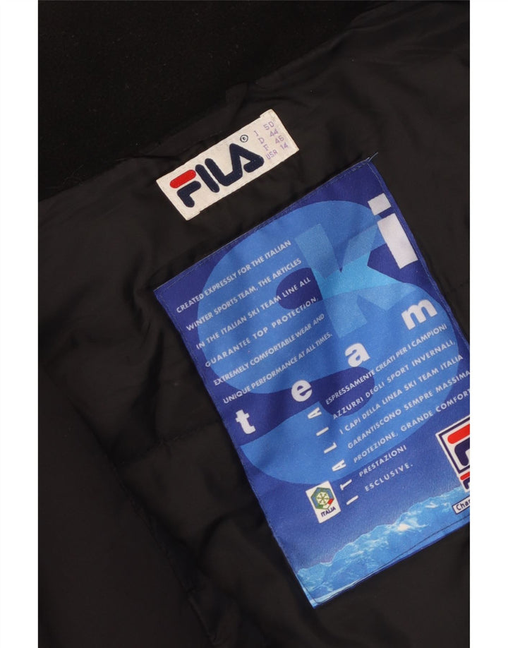 Damska kurtka narciarska Fila US 14 XL w kolorze czarnym