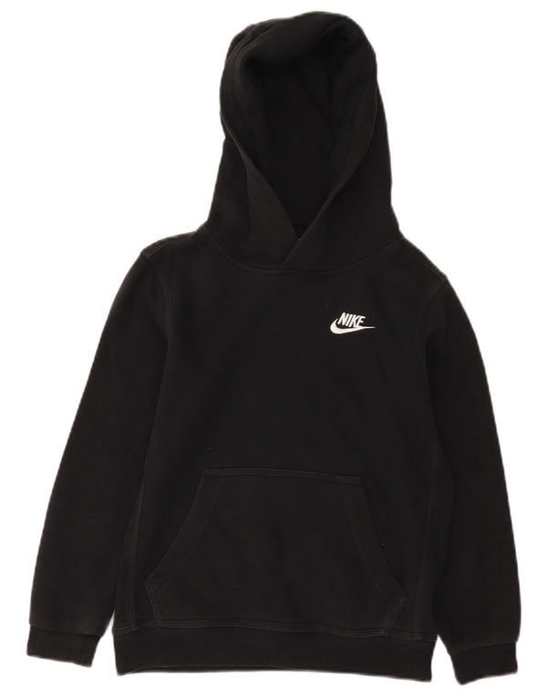 Chłopięcy sweter z kapturem Nike 8-9 lat, mały, czarny, bawełniany