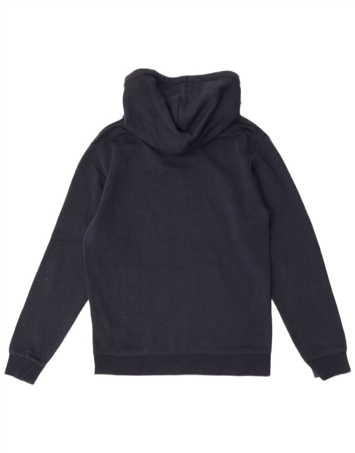 Męski sweter z kapturem Jack & Jones, mały, granatowy, poliestrowy