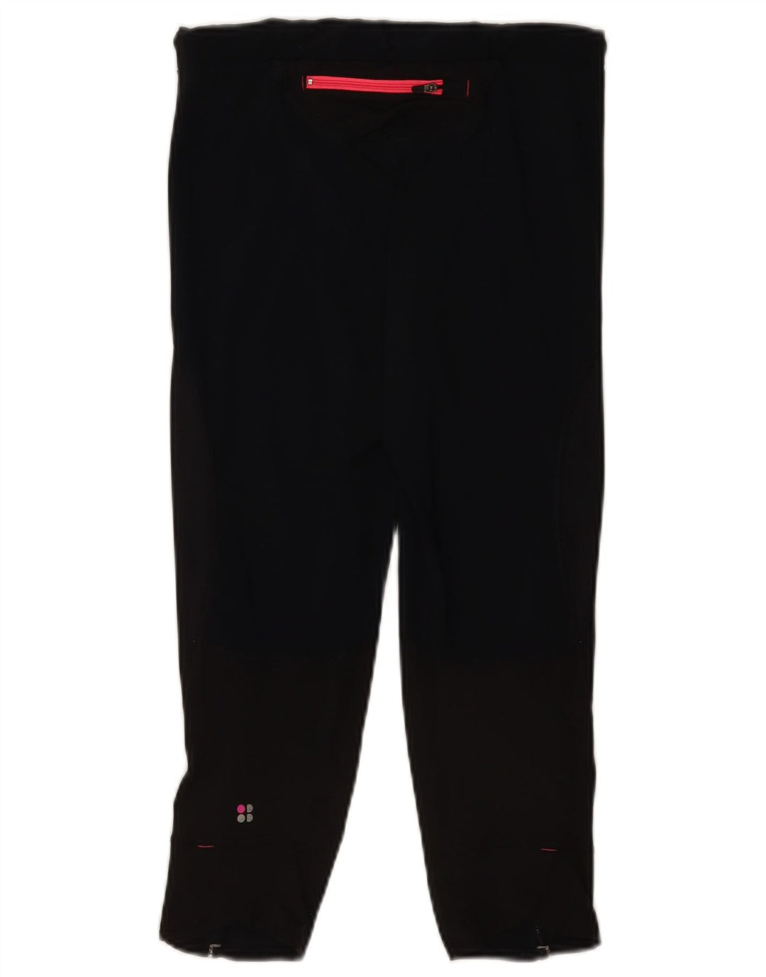 Damskie legginsy Capri Sweaty Betty, małe, czarne, z poliamidu