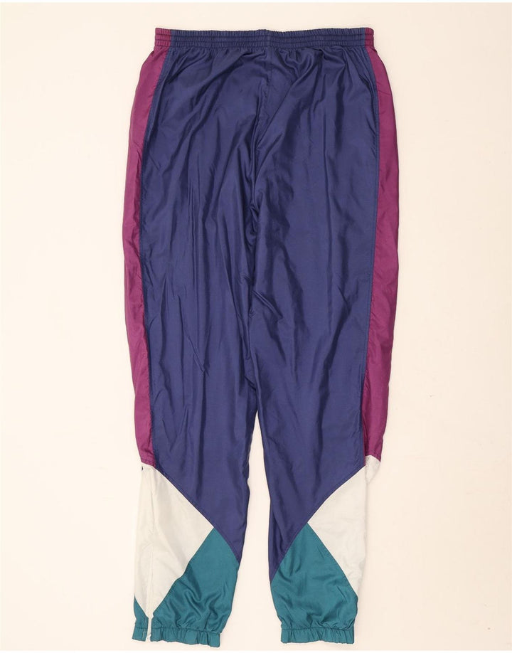 Męskie spodnie dresowe LEOPARD Joggers UK 42/44, duże, granatowe