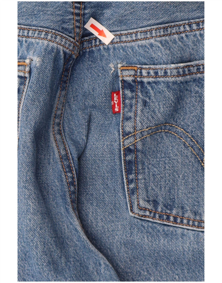 Damskie jeansy Levi's 501 Straight W30 L30 Niebieskie