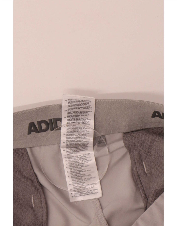 Męskie spodenki Chino Adidas IT 50 Large W34 Szary poliester