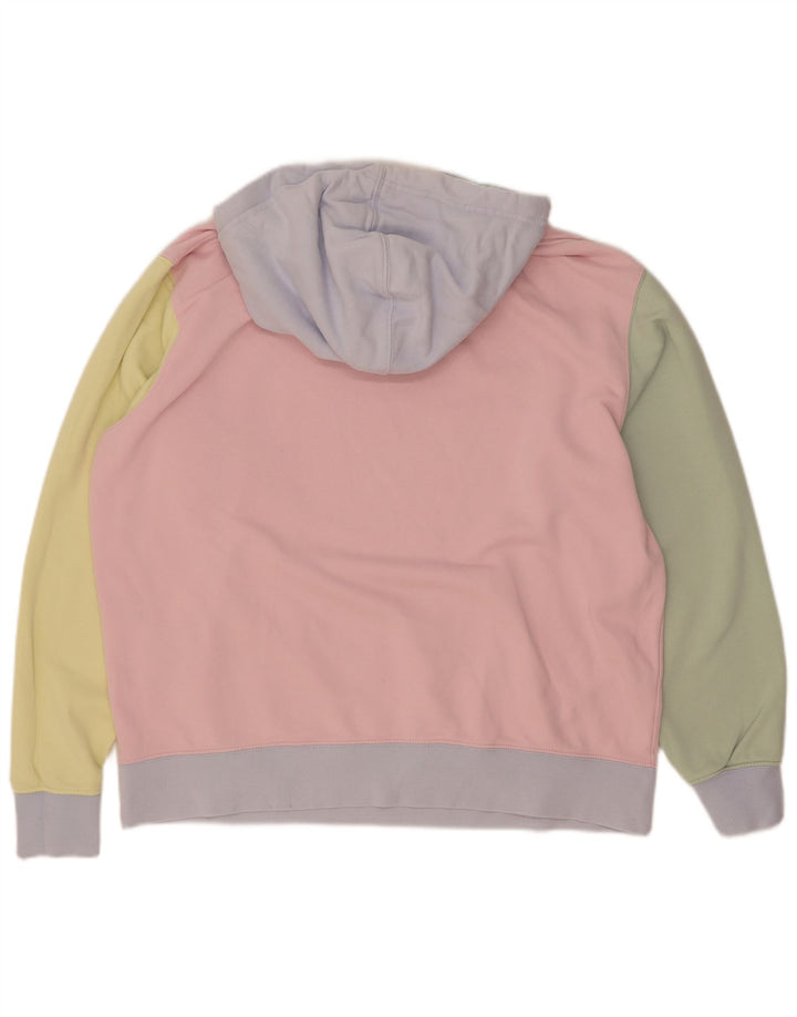 Damski sweter oversize z kapturem Nike UK 14 Średni, wielokolorowy blok kolorów