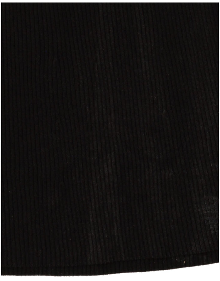 Damska sukienka sweterkowa ZARA UK 6 Small, czarna wiskoza