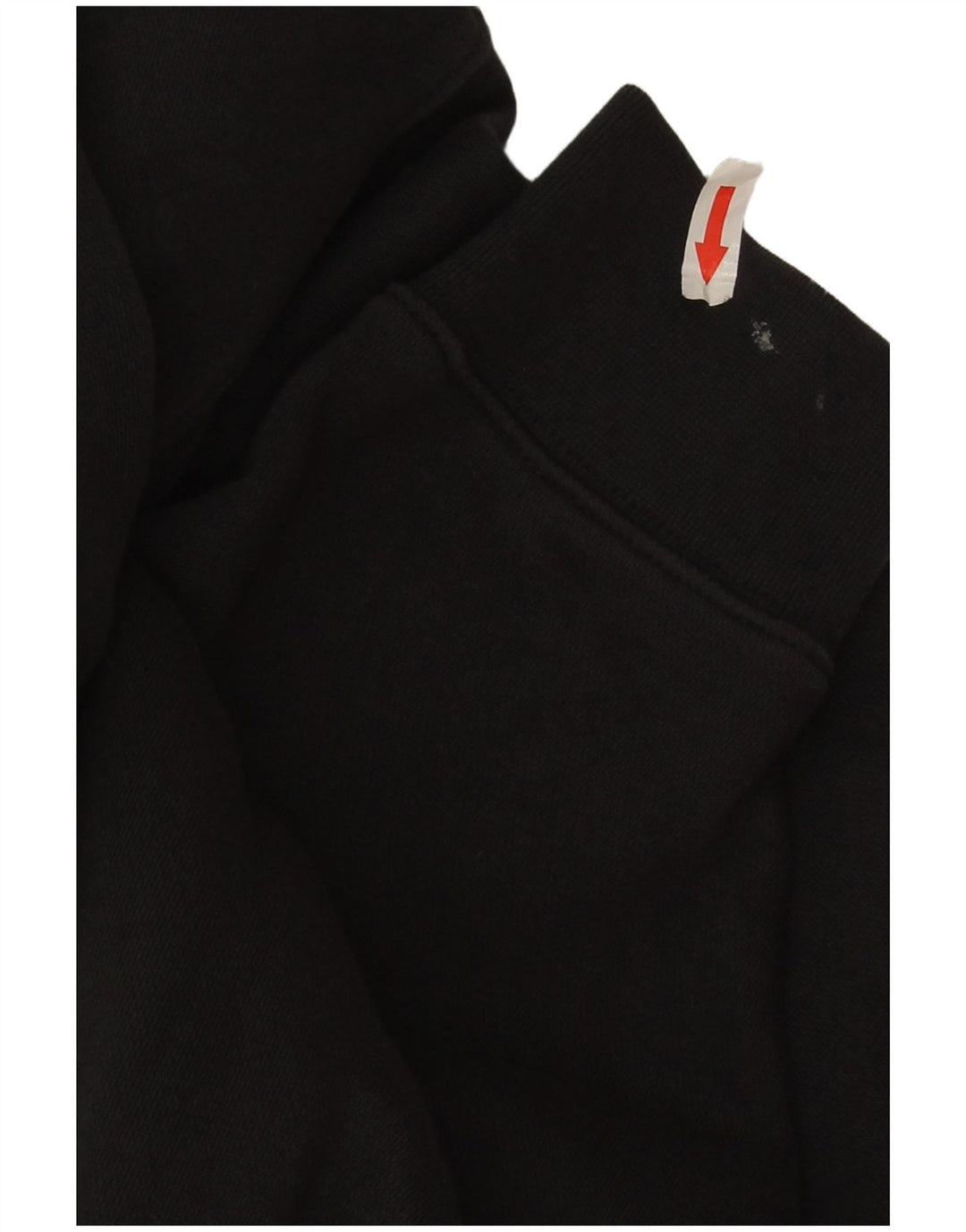 Damska bluza dresowa Nike Crop Oversize UK 14, średnia czarna bawełna