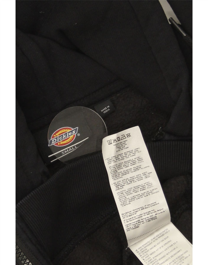 Męski sweter z kapturem i zamkiem Dickies, mały, czarny, bawełniany