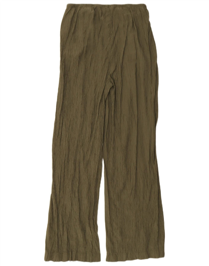 Marks & Spencer Damskie długie spodnie chino UK 12 Medium W32 L31 Khaki