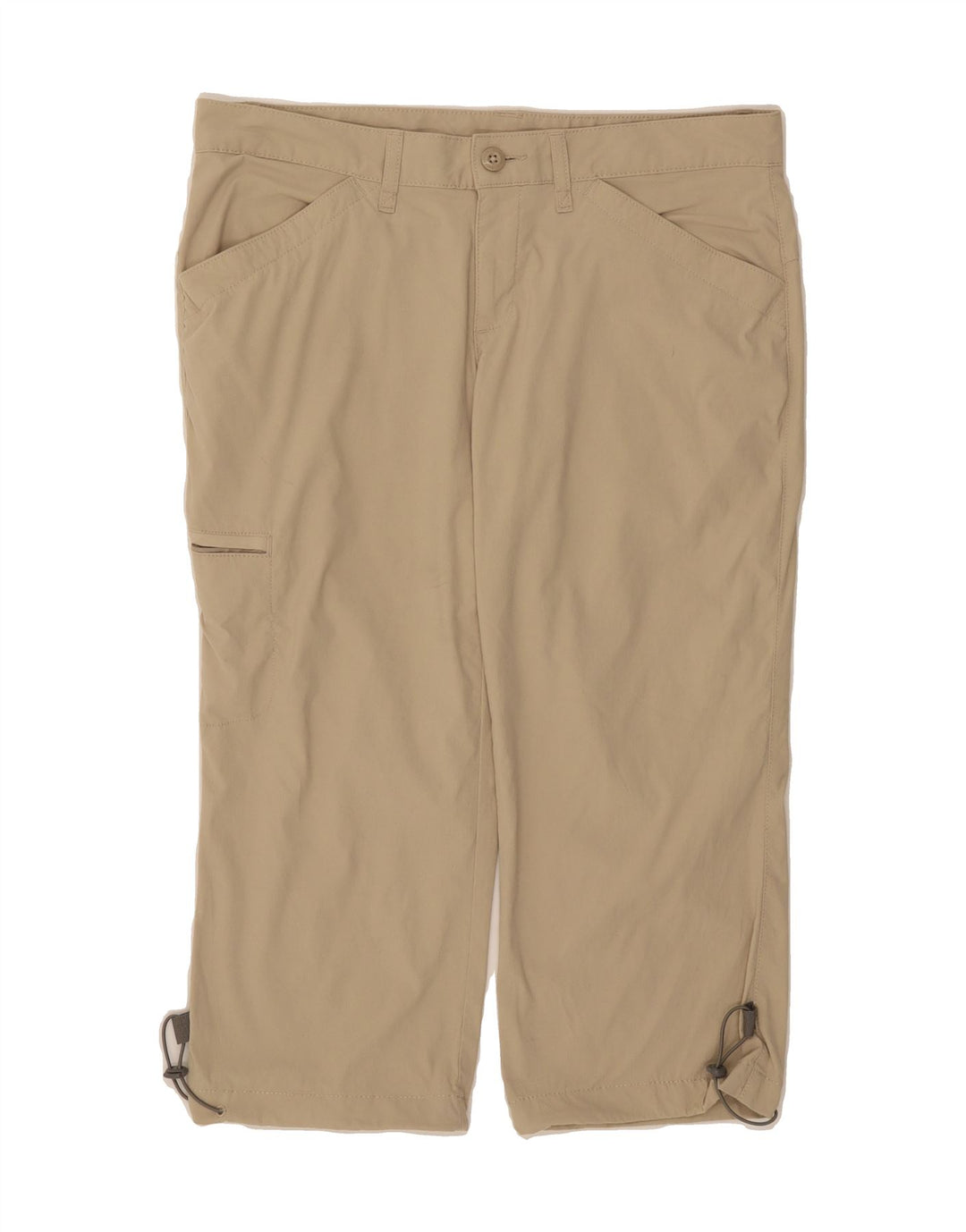EDDIE BAUER Womens Straight Cargo Capri Trousers US 8 Medium W30 L20 Beige Vintage Eddie Bauer and Second-Hand Eddie Bauer from Messina Hembry 