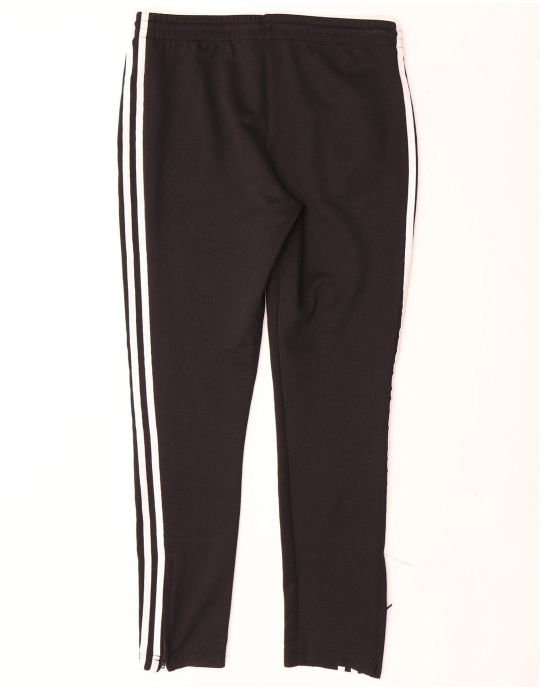 Damskie spodnie dresowe Adidas UK 12, średni czarny poliester