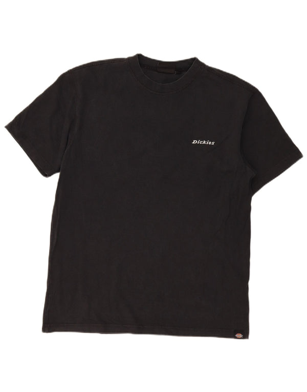 T-shirt męski Dickies, średni czarny, bawełniany