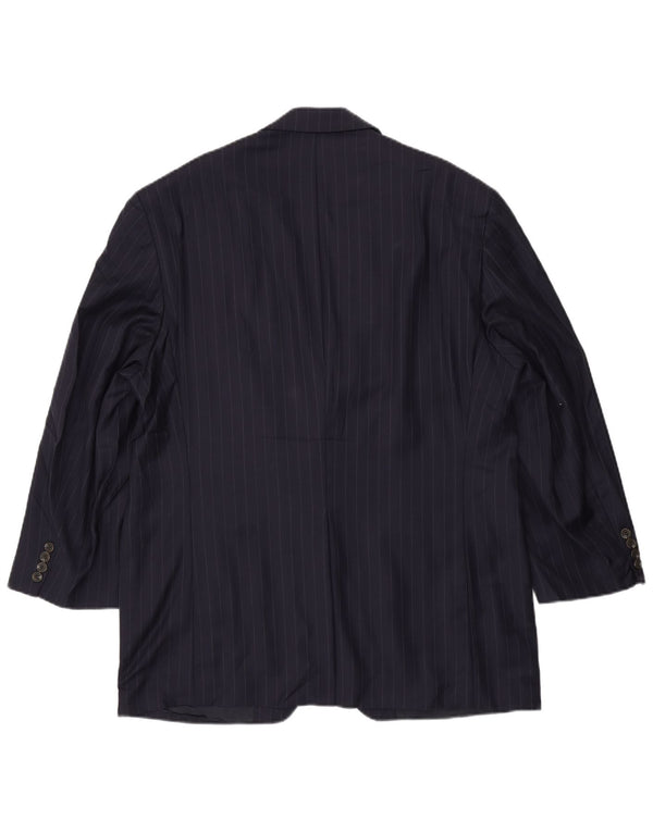 Męska marynarka Chaps Ralph Lauren UK 46 2XL Granatowa w prążki