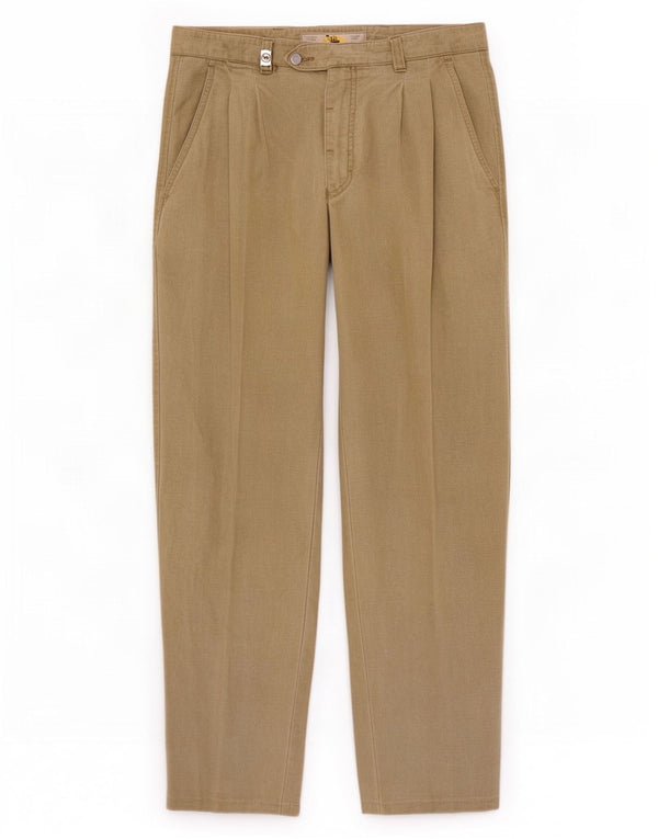 Męskie spodnie chino Camel Active IT 48 Medium W30 L30 Khaki Cotton