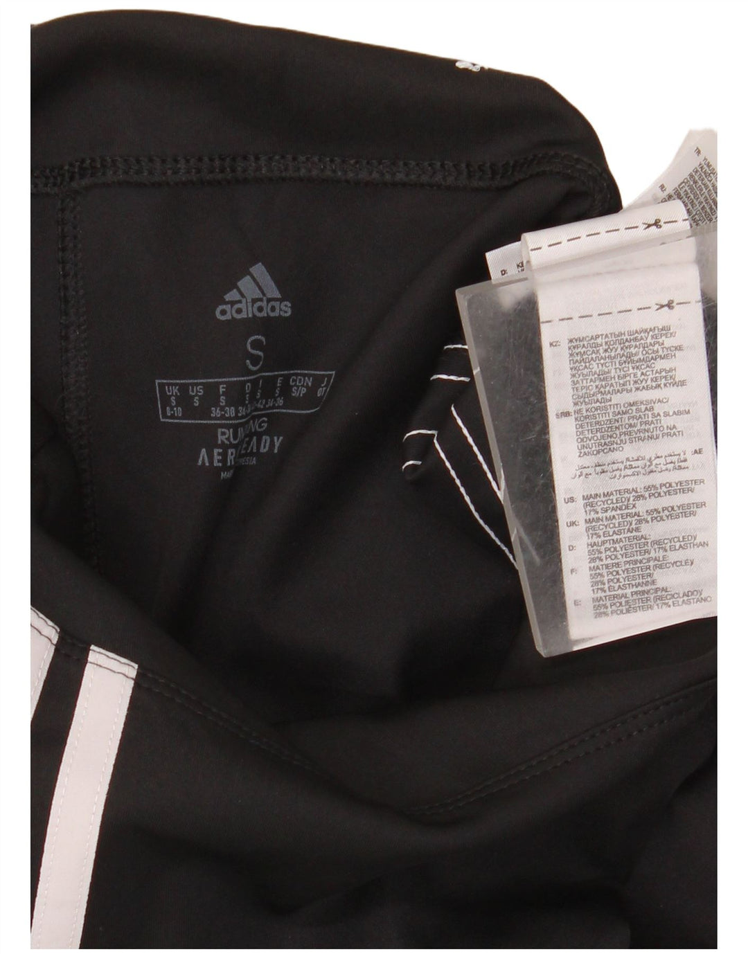 Damskie legginsy Nike Aeroready UK 8/10, małe, czarne, poliestrowe