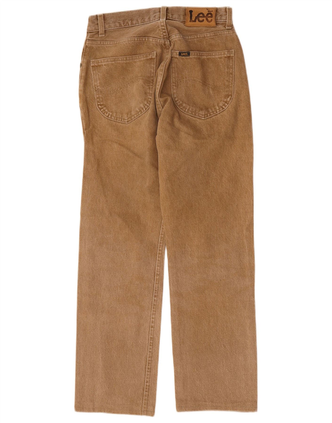 Damskie jeansy Lee Straight W29 L28 Beżowa bawełna