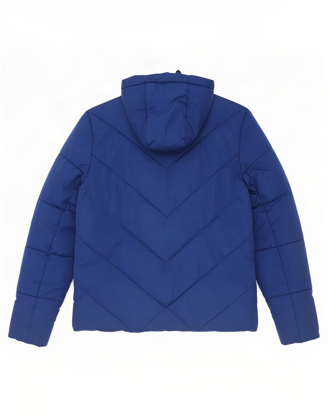 Męska ocieplana kurtka z kapturem Superdry UK 38, średni niebieski poliester