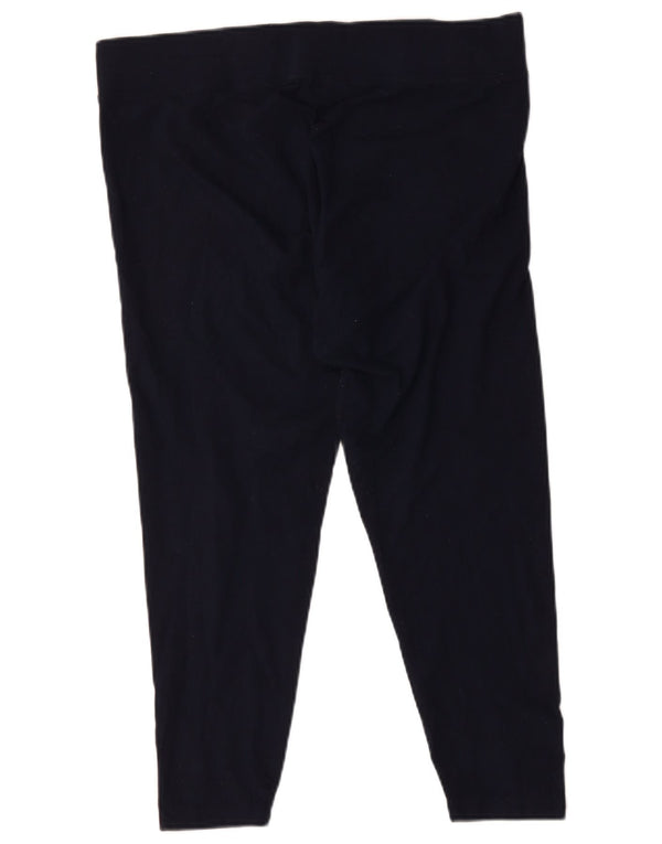 Legginsy damskie Marks & Spencer UK 18 XL, granatowe, poliestrowe
