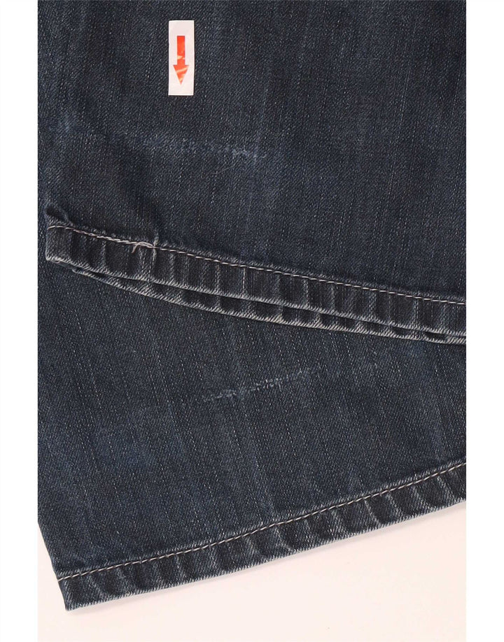 Męskie jeansy Levi's 504 Straight W32 L27 Niebieskie bawełniane