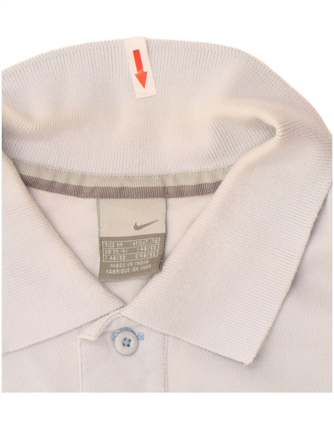 Męska koszulka polo Nike UK 39/41 Średnioniebieski, bawełniany