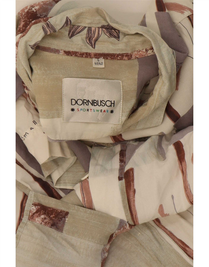 Męska koszula z krótkim rękawem Dornbusch, rozmiar 41/42, duży, wielobarwny patchwork